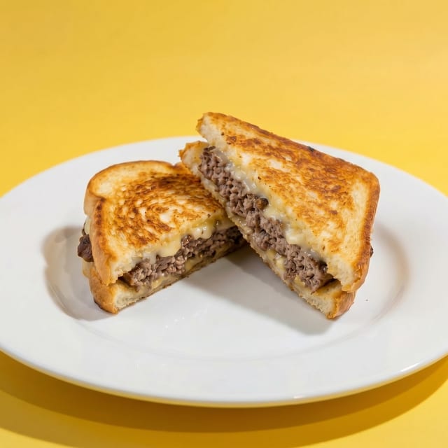 Grilled Cheeseburger.
